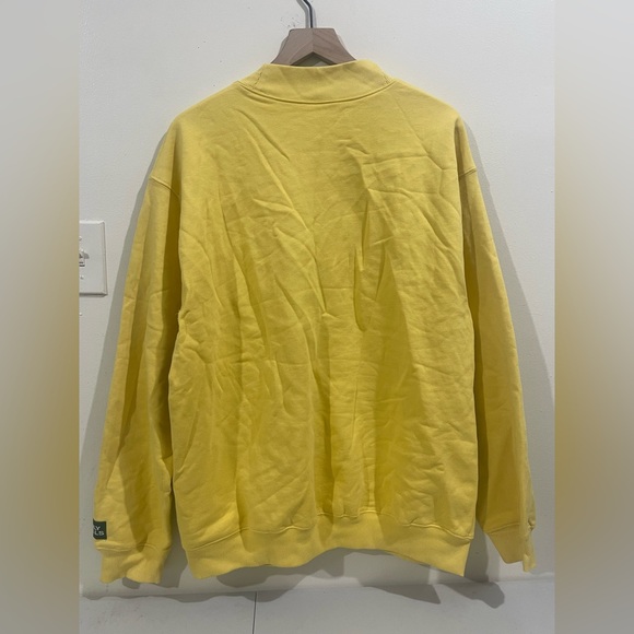 Daily Drills Sunny Yellow Crewneck Sweater - Picture 3 of 9